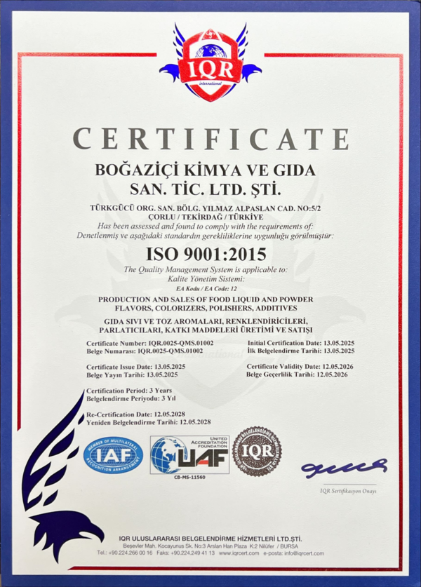 ISO 9001:2015